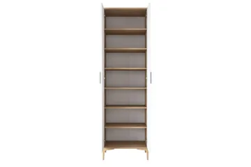Manorma Highboard - Valnöt/Vit - Förvaring - Skåp - Förvaringsskåp