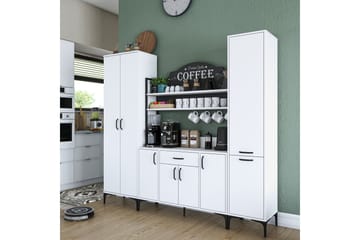 Manorma Highboard - Vit - Förvaring - Skåp - Förvaringsskåp