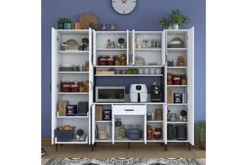 Manorma Highboard - Vit - Förvaring - Skåp - Förvaringsskåp