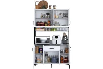 Manorma Highboard - Vit - Förvaring - Skåp - Förvaringsskåp