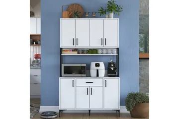 Manorma Highboard - Vit - Förvaring - Skåp - Förvaringsskåp