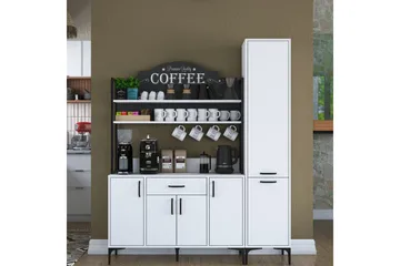 Manorma Highboard - Vit - Förvaring - Skåp - Förvaringsskåp