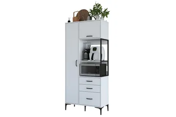 Manorma Highboard - Vit - Förvaring - Skåp - Förvaringsskåp