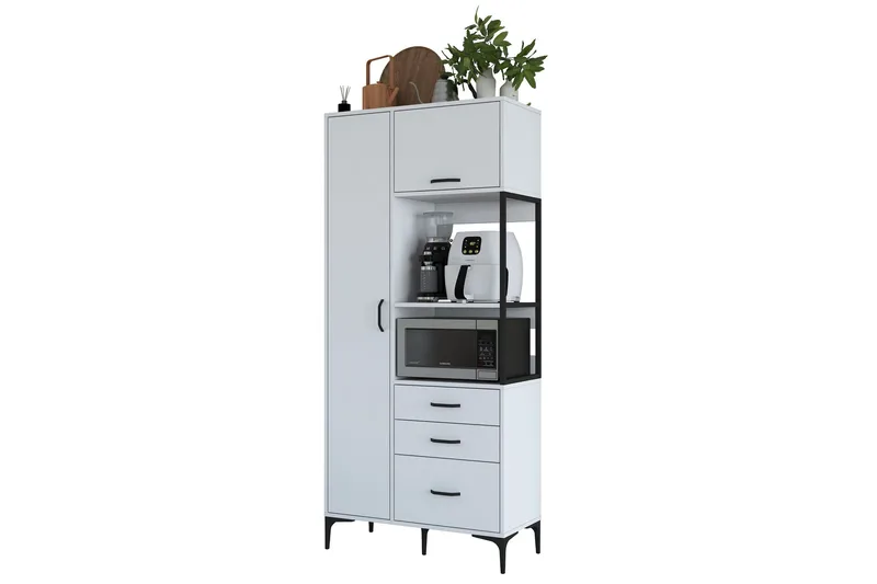 Manorma Highboard - Vit - Förvaring - Skåp - Förvaringsskåp