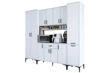 Manorma Highboard - Vit - Förvaring - Skåp - Förvaringsskåp