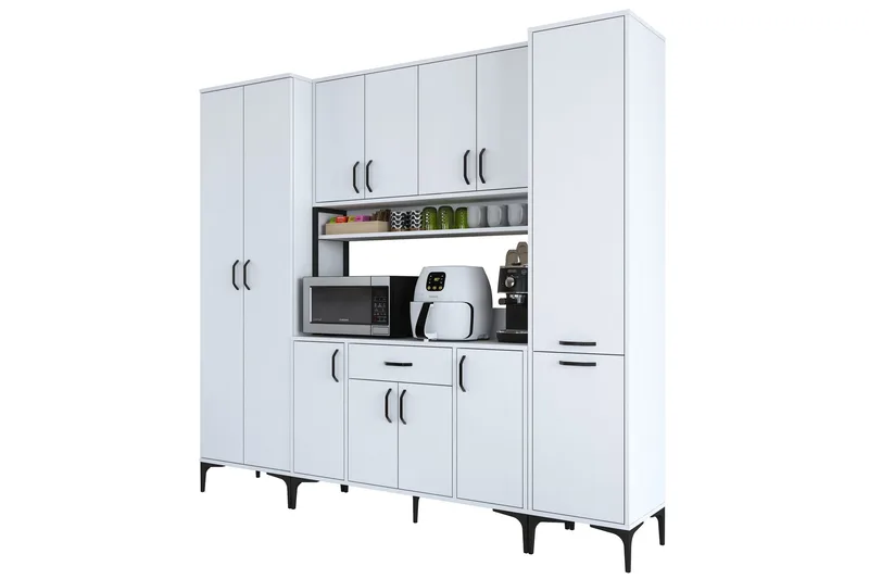 Manorma Highboard - Vit - Förvaring - Skåp - Förvaringsskåp