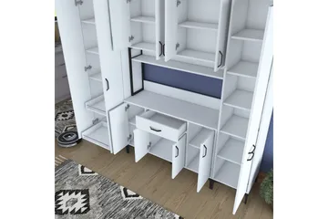 Manorma Highboard - Vit - Förvaring - Skåp - Förvaringsskåp