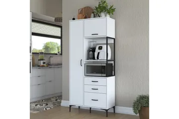 Manorma Highboard - Vit - Förvaring - Skåp - Förvaringsskåp