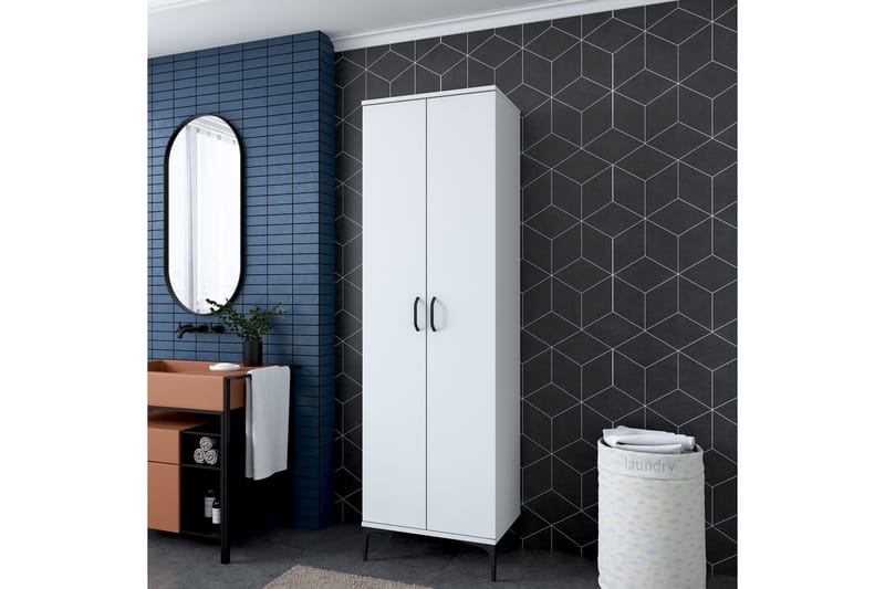 Manorma Highboard - Vit - Förvaring - Skåp - Förvaringsskåp