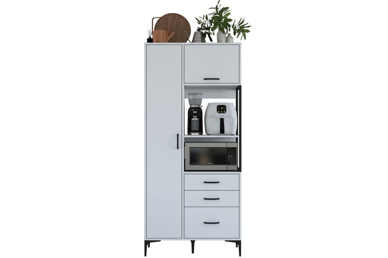 Manorma Highboard - Vit - Förvaring - Skåp - Förvaringsskåp