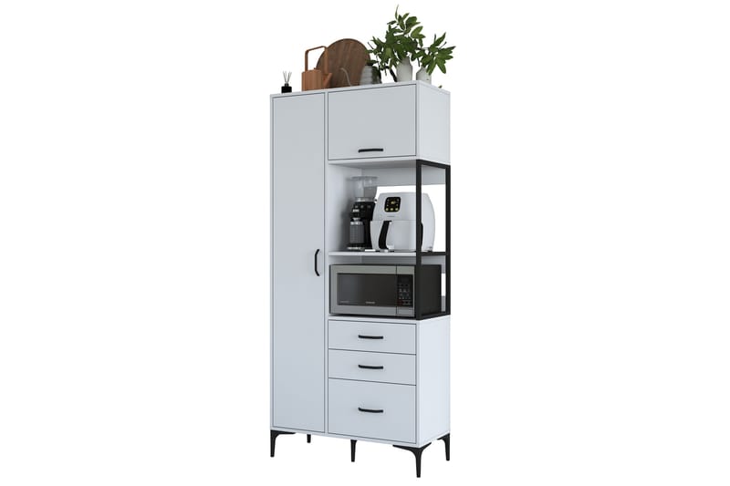 Manorma Highboard - Vit - Förvaring - Skåp - Förvaringsskåp
