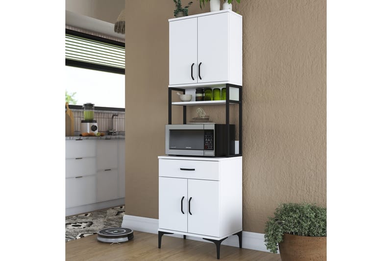 Manorma Highboard - Vit - Förvaring - Skåp - Förvaringsskåp