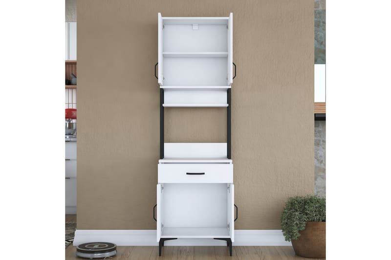 Manorma Highboard - Vit - Förvaring - Skåp - Förvaringsskåp