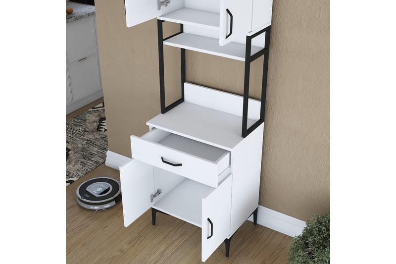 Manorma Highboard - Vit - Förvaring - Skåp - Förvaringsskåp