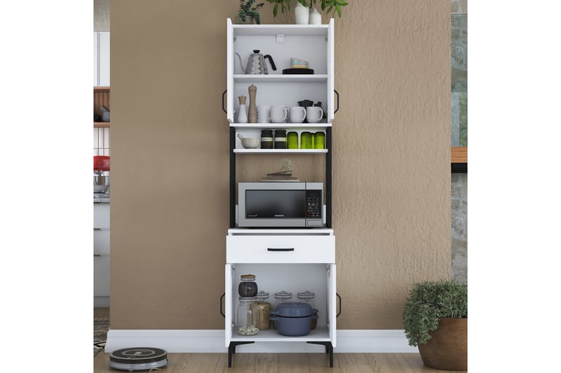 Manorma Highboard - Vit - Förvaring - Skåp - Förvaringsskåp
