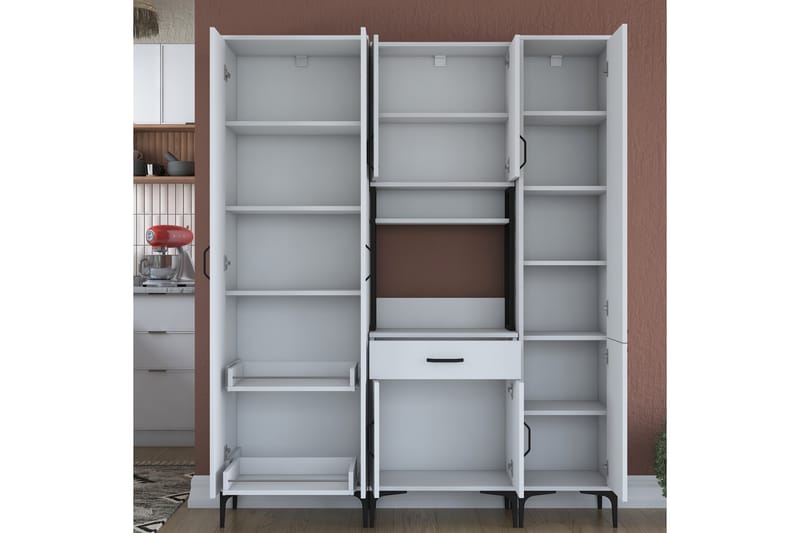 Manorma Highboard - Vit - Förvaring - Skåp - Förvaringsskåp