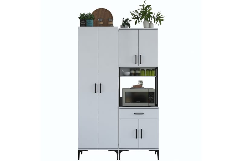 Manorma Highboard - Vit - Förvaring - Skåp - Förvaringsskåp