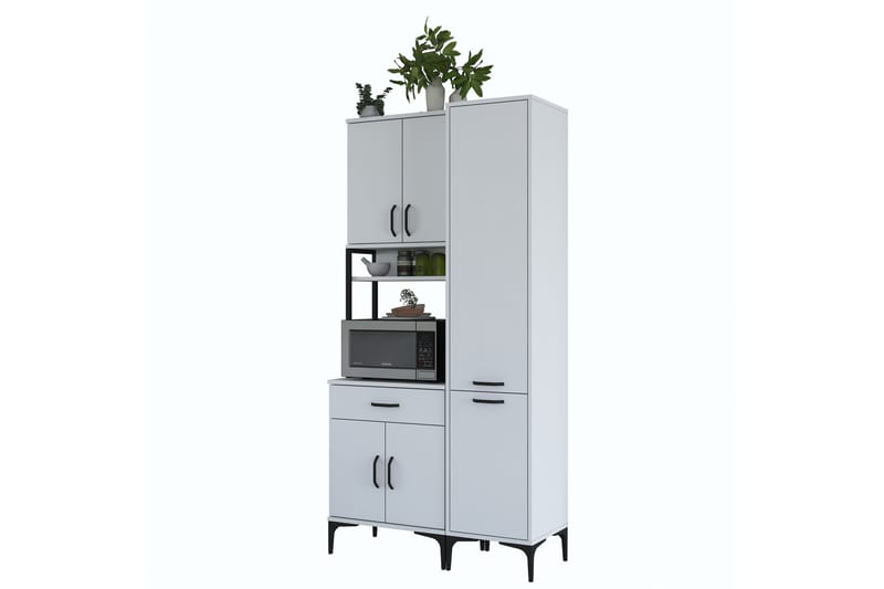 Manorma Highboard - Vit - Förvaring - Skåp - Förvaringsskåp