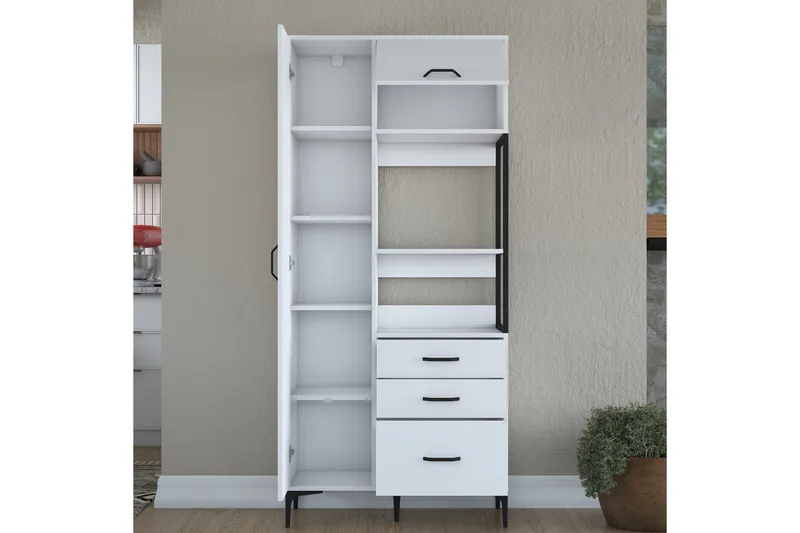 Manorma Highboard - Vit - Förvaring - Skåp - Förvaringsskåp