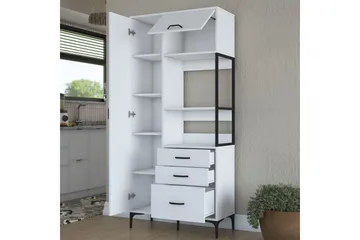 Manorma Highboard - Vit - Förvaring - Skåp - Förvaringsskåp