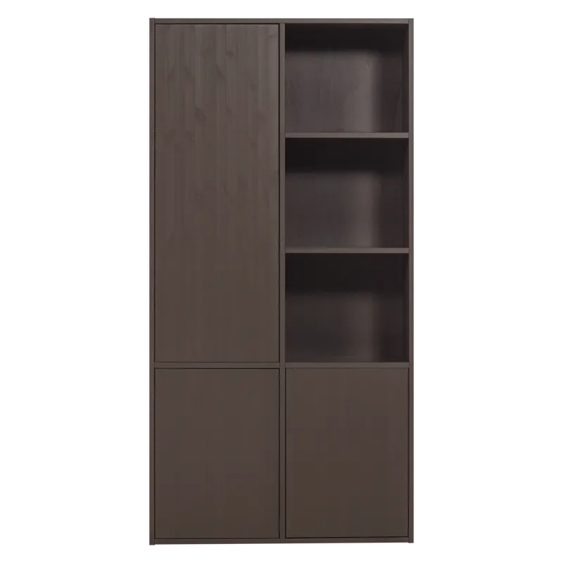 Förvaringsskåp Meggy 215 cm, Mellanbrun