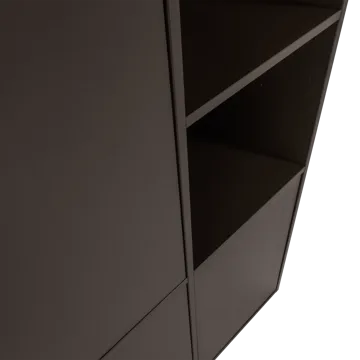Förvaringsskåp Meggy 215 cm - Mellanbrun - Förvaring - Skåp - Förvaringsskåp