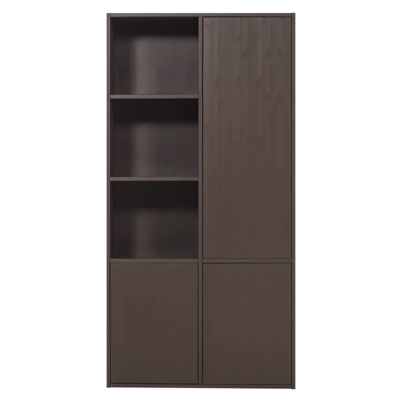 Förvaringsskåp Meggy 215 cm - Mellanbrun - Förvaring - Skåp - Förvaringsskåp