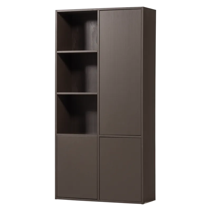 Förvaringsskåp Meggy 215 cm, Mellanbrun