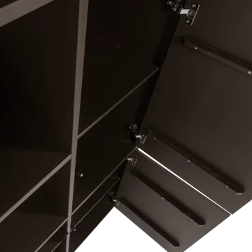 Förvaringsskåp Meggy 215 cm - Mellanbrun - Förvaring - Skåp - Förvaringsskåp
