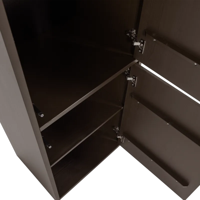 Förvaringsskåp Meggy 215 cm - Mellanbrun - Förvaring - Skåp - Förvaringsskåp