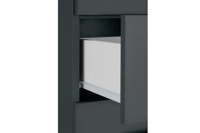 Michikue Highboard - Grå - Förvaring - Skåp - Förvaringsskåp