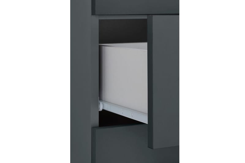 Michikue Highboard - Grå - Förvaring - Skåp - Förvaringsskåp