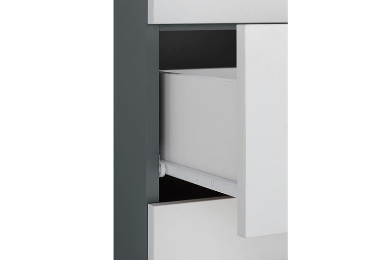 Michikue Highboard - Vit - Förvaring - Skåp - Förvaringsskåp