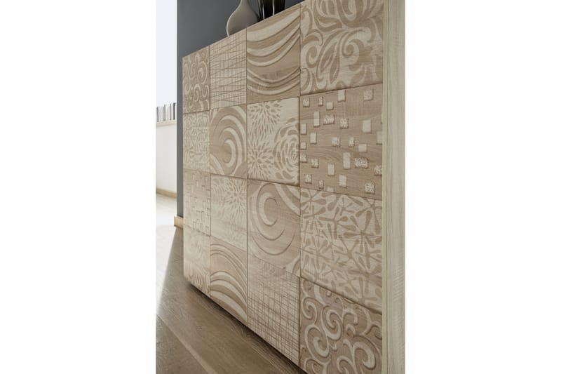 Mironne Highboard 121 cm - Brun - Förvaringsskåp