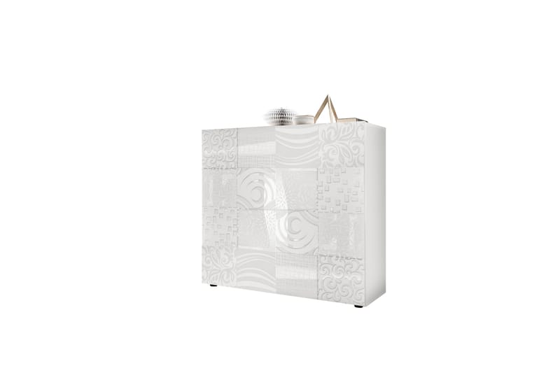 Mironne Highboard 121 cm - Vit - Förvaring - Skåp - Förvaringsskåp