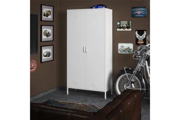 Mission District Highboard Vit - Dorel Home - Förvaring - Skåp - Förvaringsskåp