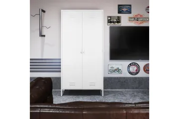 Mission District Highboard Vit - Dorel Home - Förvaring - Skåp - Förvaringsskåp