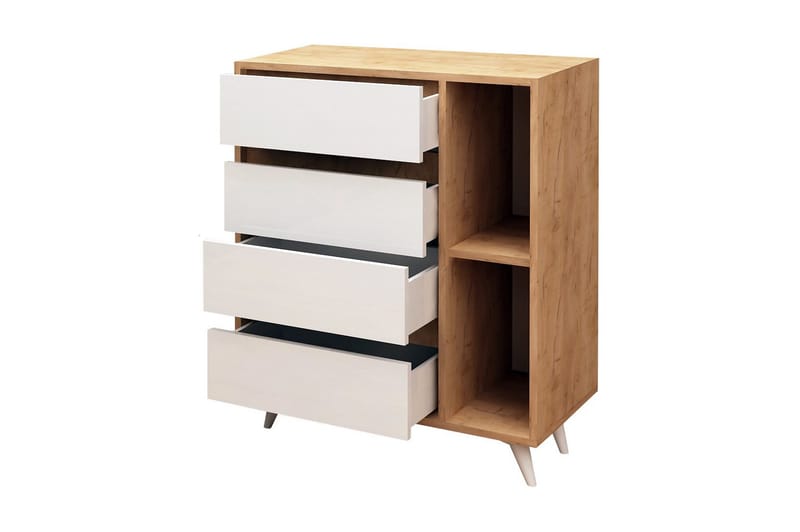 Mod Design Förvaringsskåp - Trä/Vit - Förvaring - Skåp - Förvaringsskåp