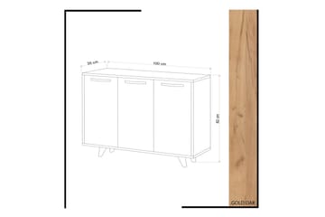 Mod Design Skänk - Trä/Vit - Förvaring - Förvaringsmöbler - Sideboard & skänk