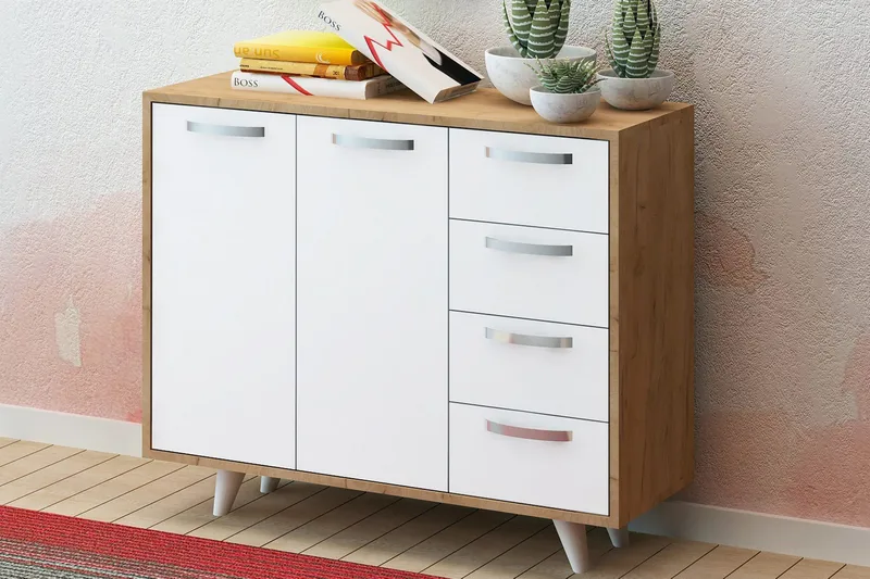 Mod Design Skänk - Trä/Vit - Förvaring - Förvaringsmöbler - Sideboard & skänk