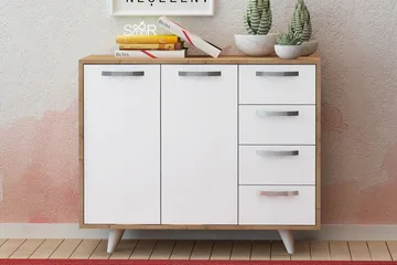 Mod Design Skänk - Trä/Vit - Förvaring - Förvaringsmöbler - Sideboard & skänk