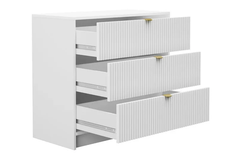 Novaj Highboard - Svart - Förvaring - Skåp - Förvaringsskåp