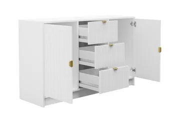 Novaj Highboard - Vit - Förvaring - Skåp - Förvaringsskåp
