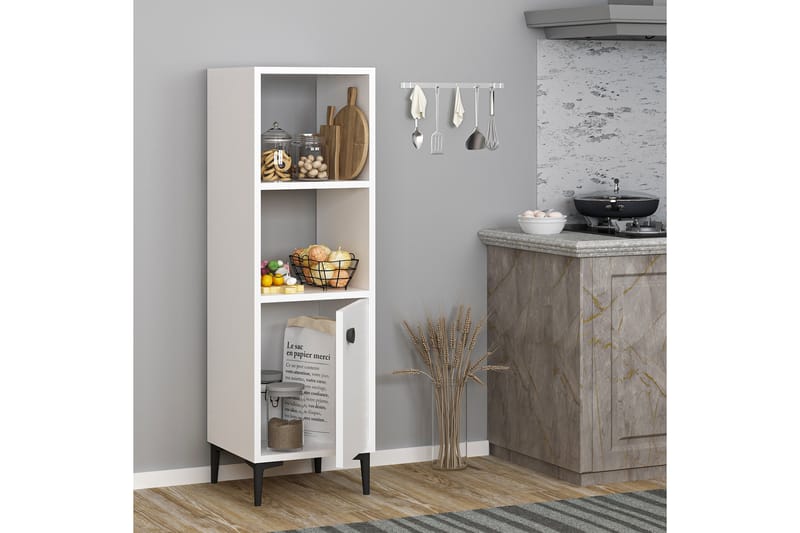 Olsenago Highboard 39x35 cm - Vit - Förvaring - Skåp - Förvaringsskåp