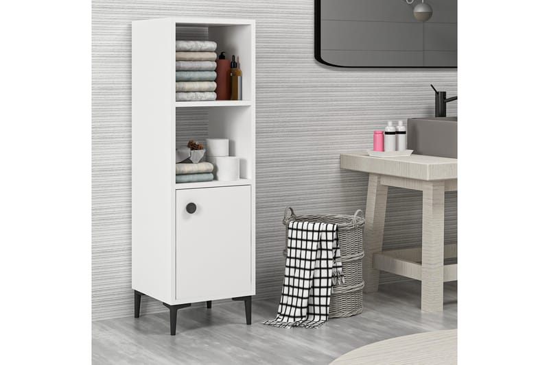 Olsenago Highboard 39x35 cm - Vit - Förvaring - Skåp - Förvaringsskåp