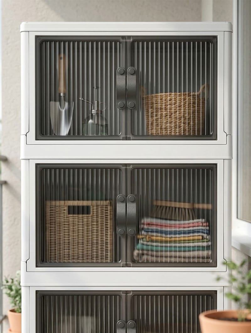 Overo Förvaringsskåp på hjul 127 cm - Förvaring - Skåp - Förvaringsskåp - Omklädningsskåp
