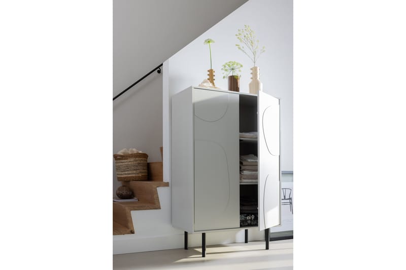Popinder Highboard - Beige - Förvaring - Skåp - Förvaringsskåp