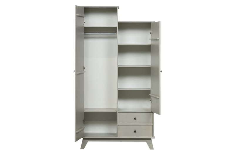 Portsea Förvaringsskåp 98x190 cm - Offwhite - Förvaring - Skåp - Förvaringsskåp