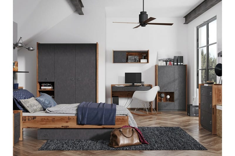 Rathmore Highboard - Grå - Förvaring - Skåp - Förvaringsskåp