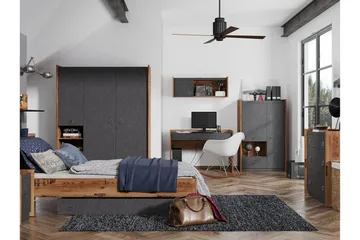 Rathmore Highboard - Grå - Förvaring - Skåp - Förvaringsskåp